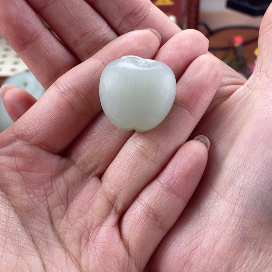 和田玉（糖玉）未镶嵌车挂