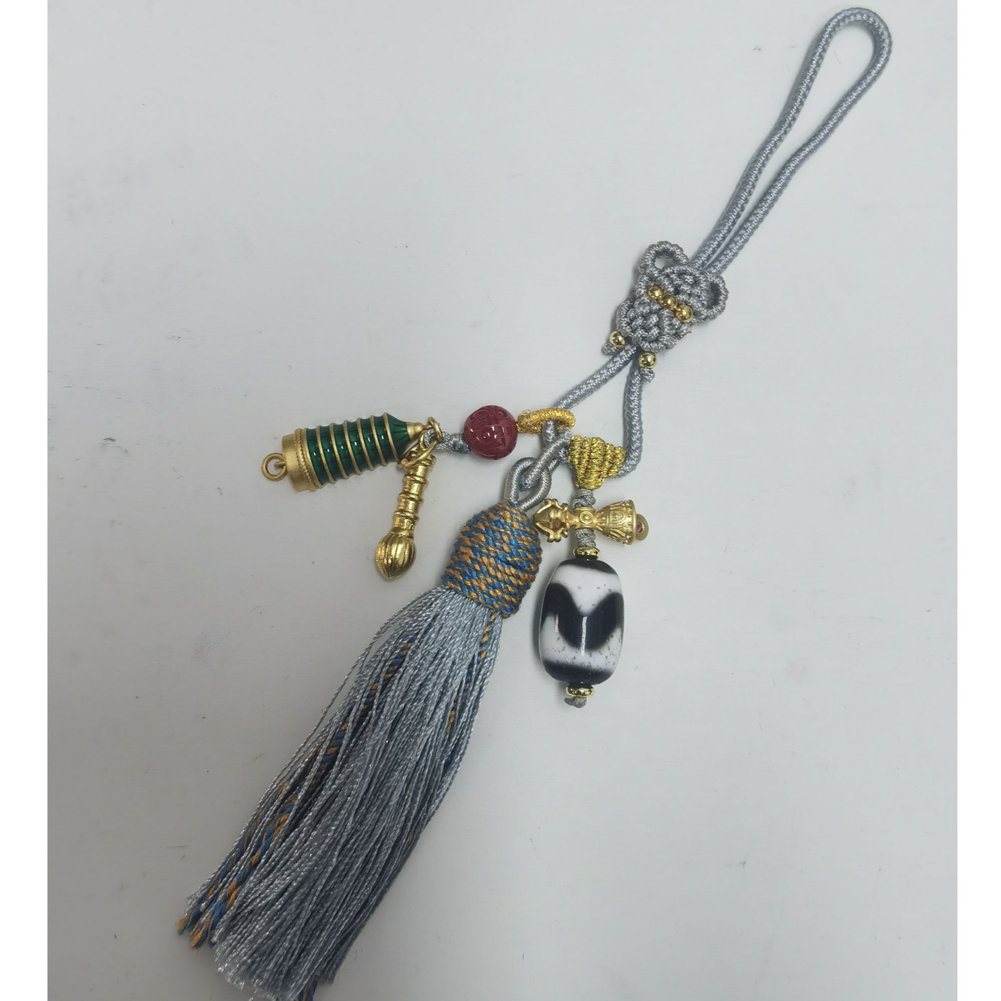 壹加思默-文昌笔牙牙玛瑙挂件多样性发一