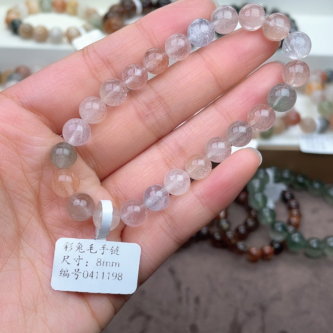 水晶手链未镶嵌水晶