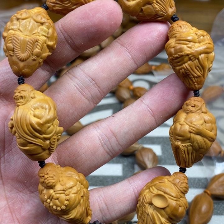 手串/手链橄榄核橄榄核雕工艺手串