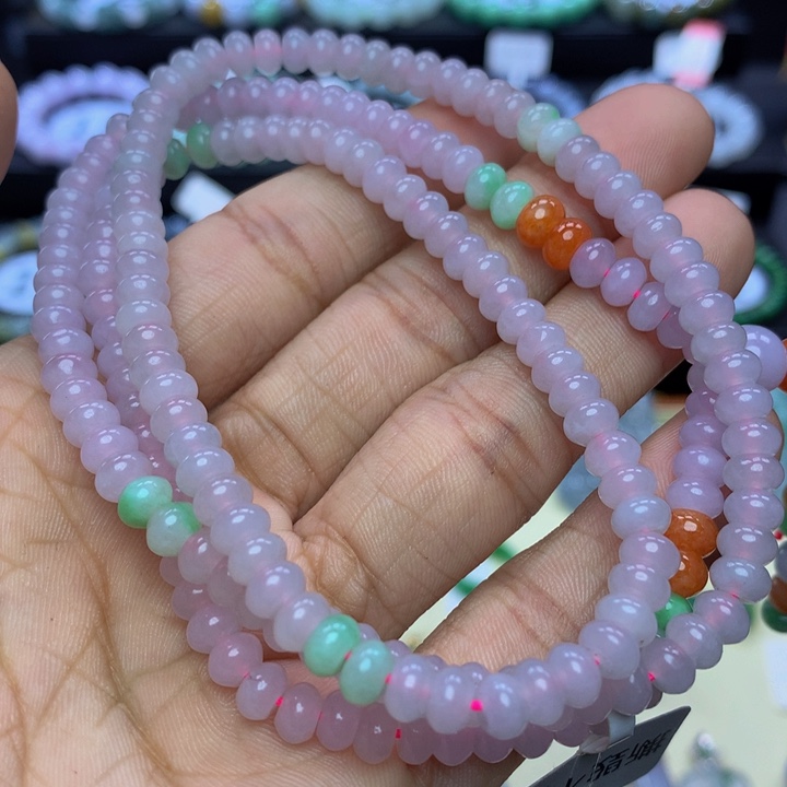 翡翠手链未镶嵌翡翠 5.7 