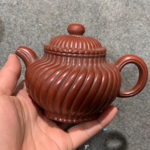 紫砂茶壶陶瓷摆件工艺品