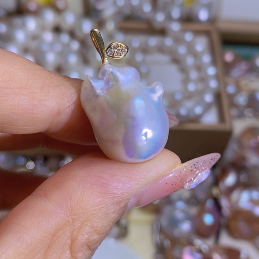 【闪购商品】淡水珍珠天然淡水珍珠合金