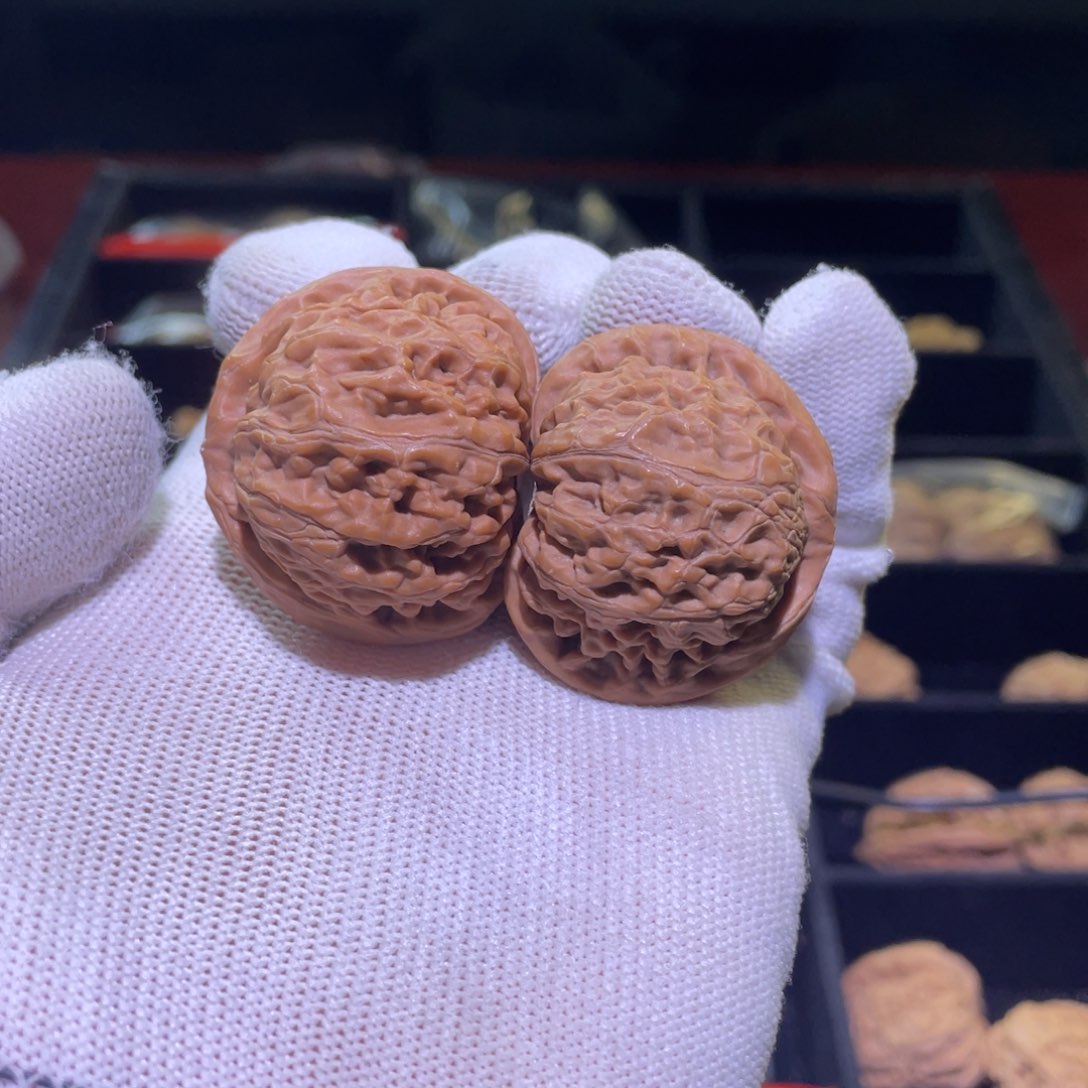 文玩核桃把件宫灯 403