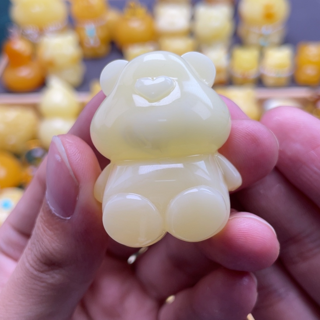 琥珀未镶嵌裸石蜜蜡