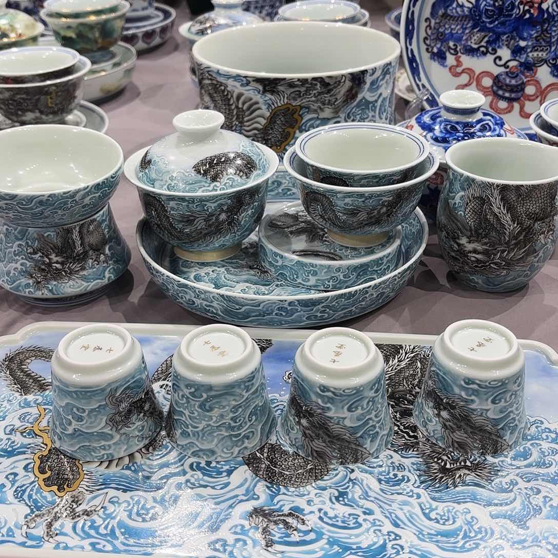 瓷片景德镇瓷器展和