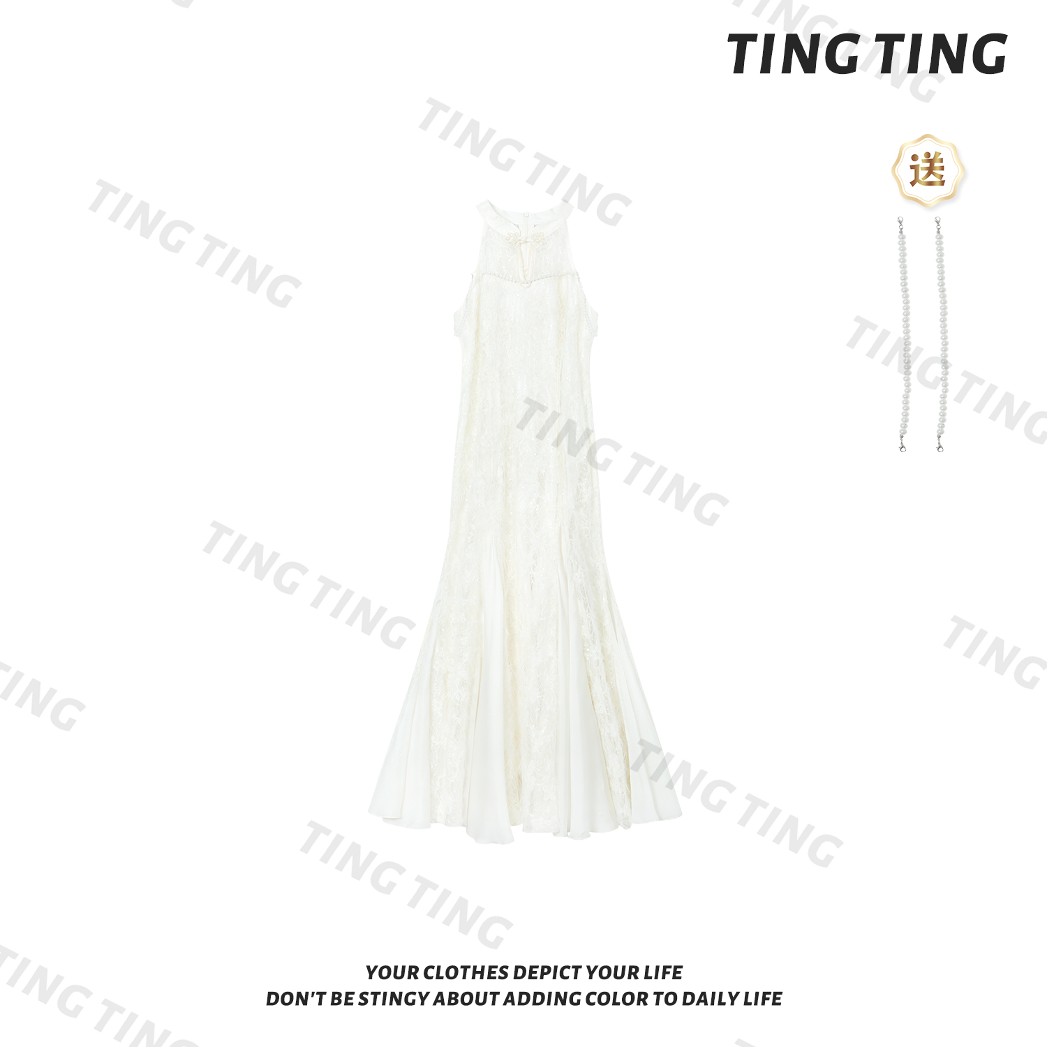 【婷婷】《难哄》秋冬版白月光气质手工盘花旗袍旗袍 TT2SQTL2370