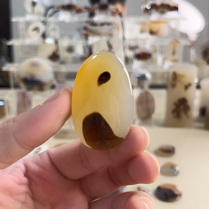 玛瑙/玉髓吊坠(不含链)未镶嵌