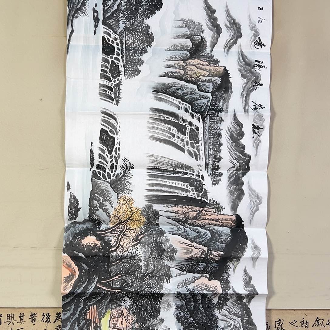 国画618 牡丹之花之叶的颜色与叶