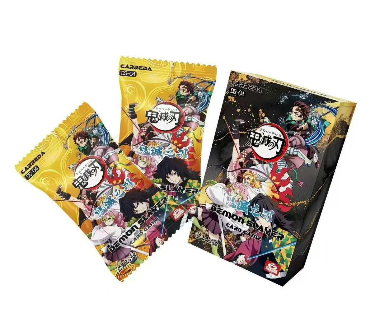 【拆盒】鬼灭之刃，英文出口版盲盒卡牌收藏