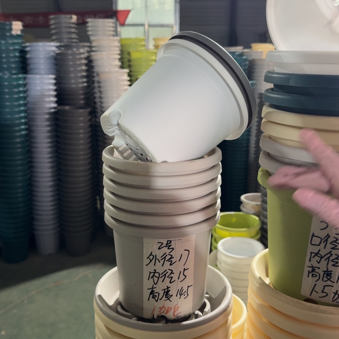 四季2#口径17无拖纯白6个