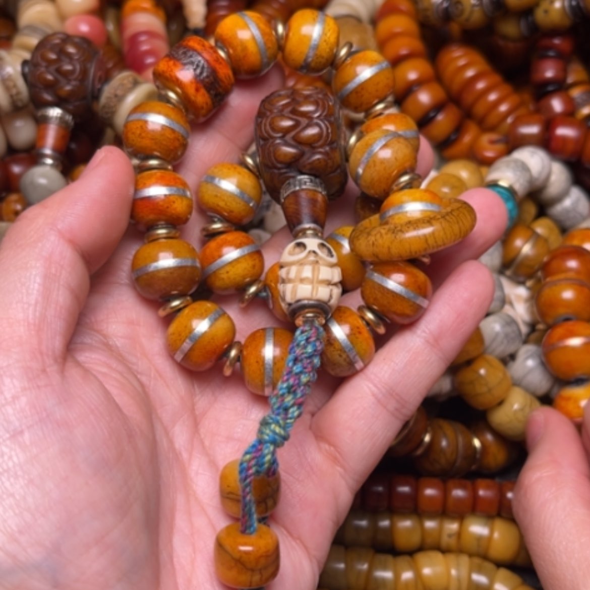 【闪购商品】牛骨手串/手链牛骨15×18颗