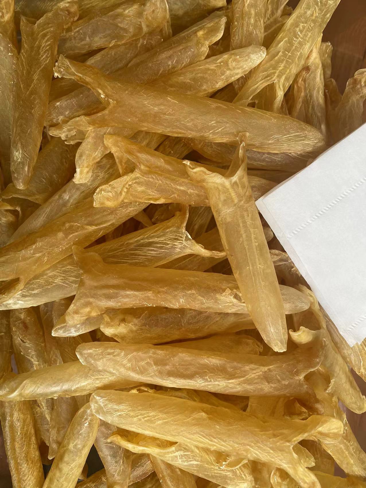 60头淡水黄花胶 日常滋补鱼胶 低腥味 煲汤佳品