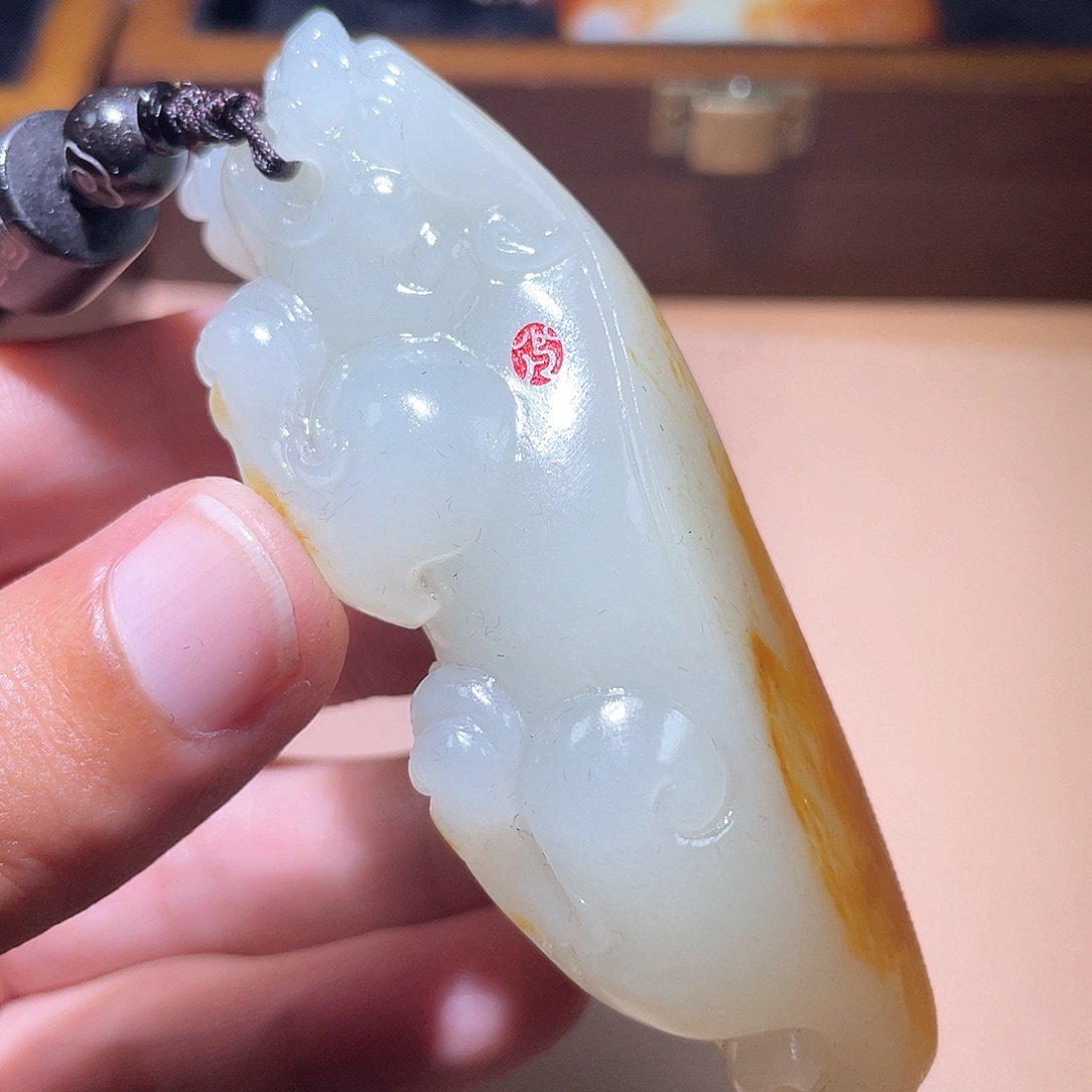 和田玉颈饰未镶嵌A7 