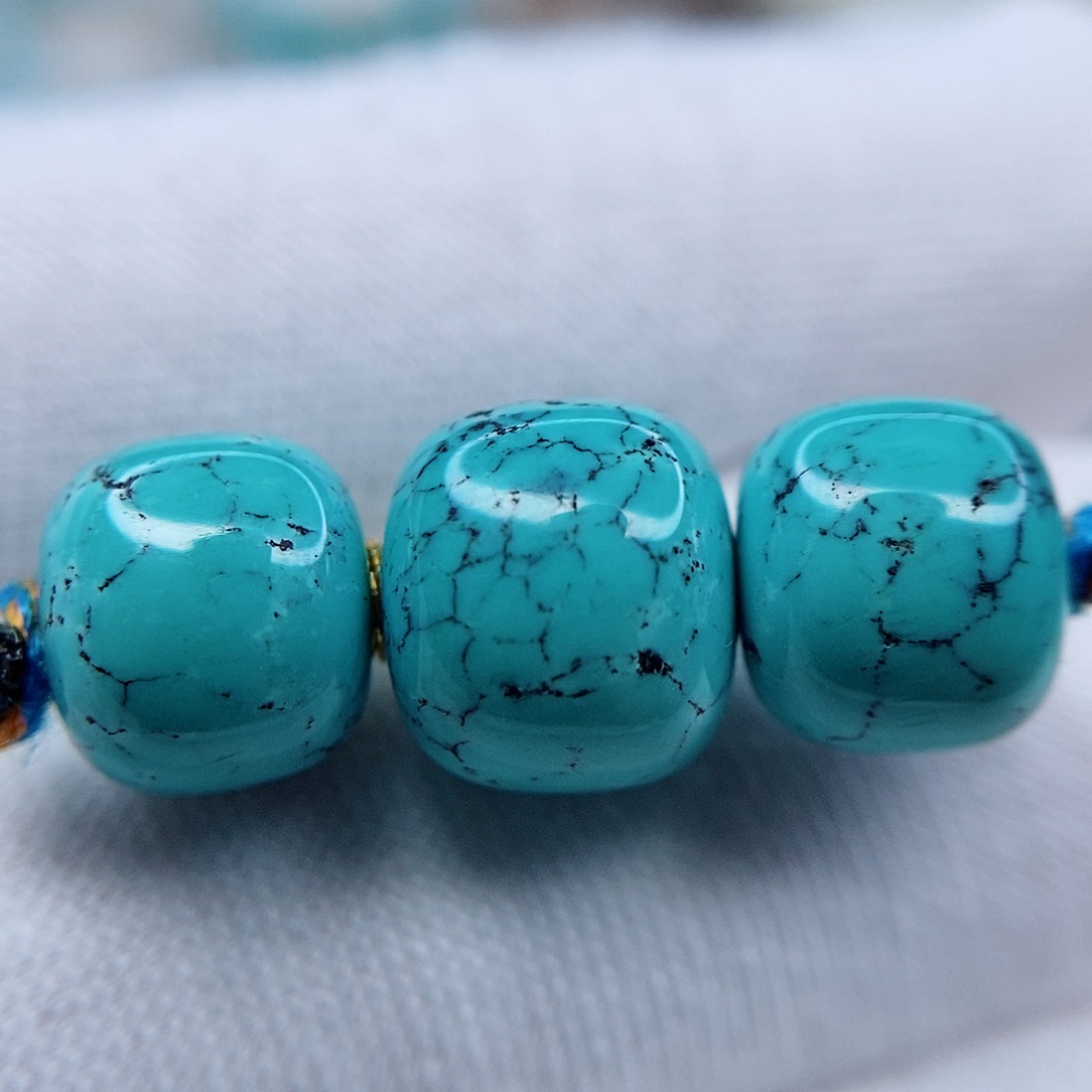 绿松石顶腰珠10未镶嵌