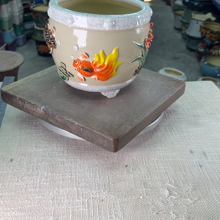 泳坤堂石湾盆陶瓷