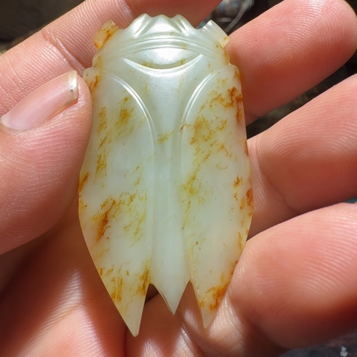 扬***爷和田玉（糖玉）未镶嵌颈饰