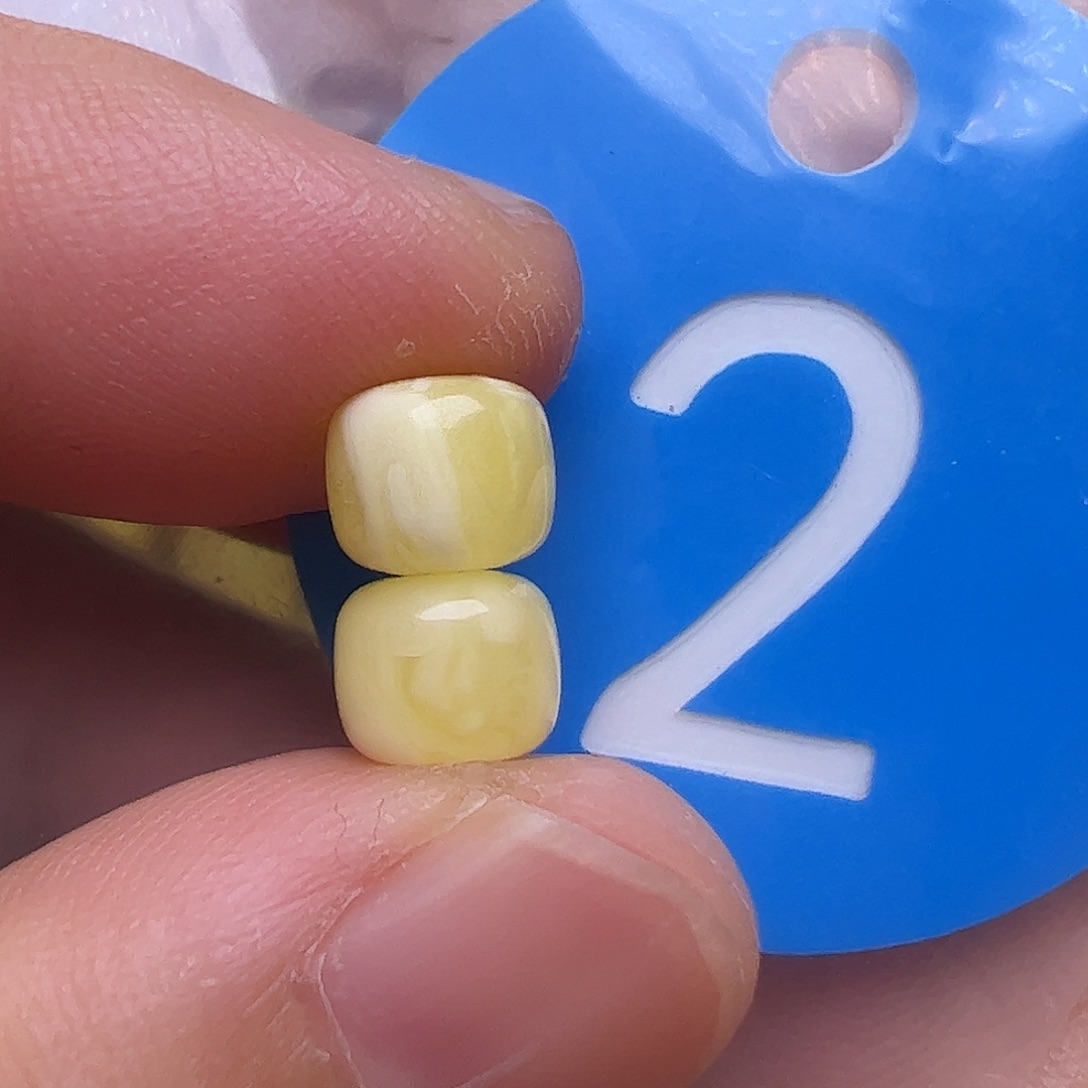 未镶嵌蜜蜡珠宝奇石6.5m m