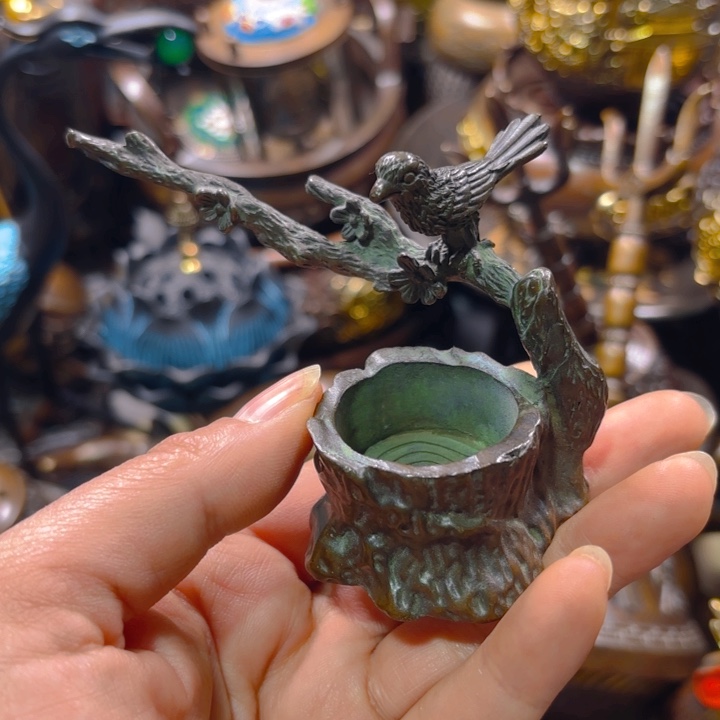 铜器摆件收收藏藏