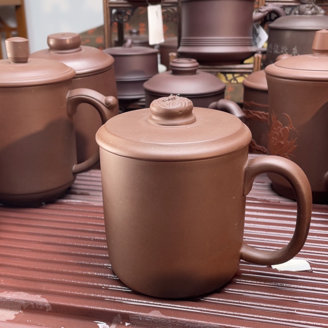 紫砂茶杯宜兴紫砂杯