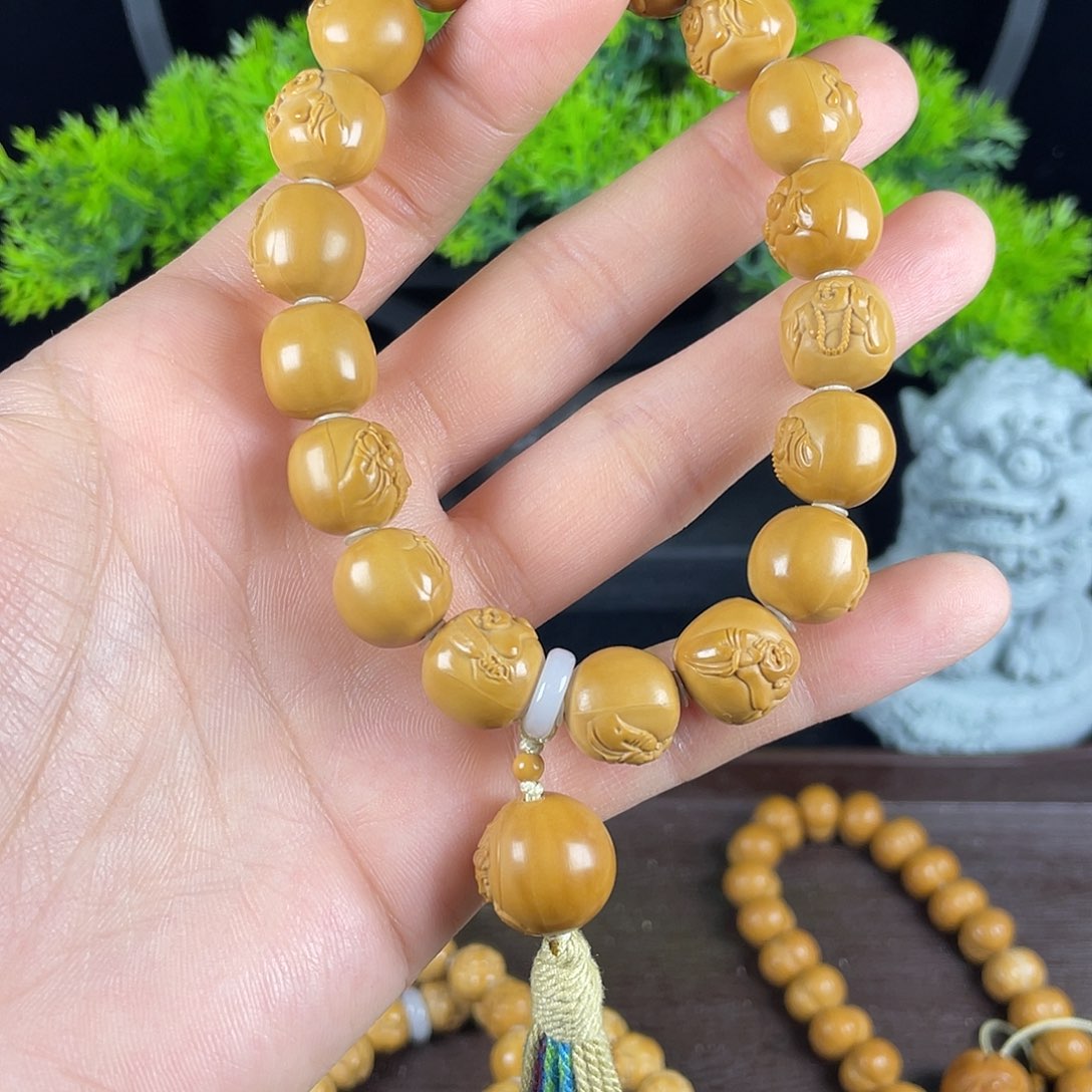 核桃手串/手链全品弥勒佛坠观音