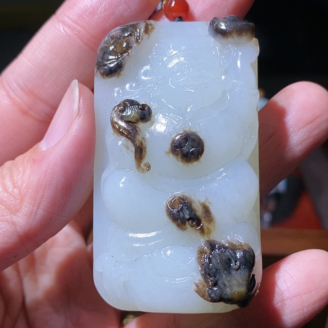 和田玉挂件未镶嵌