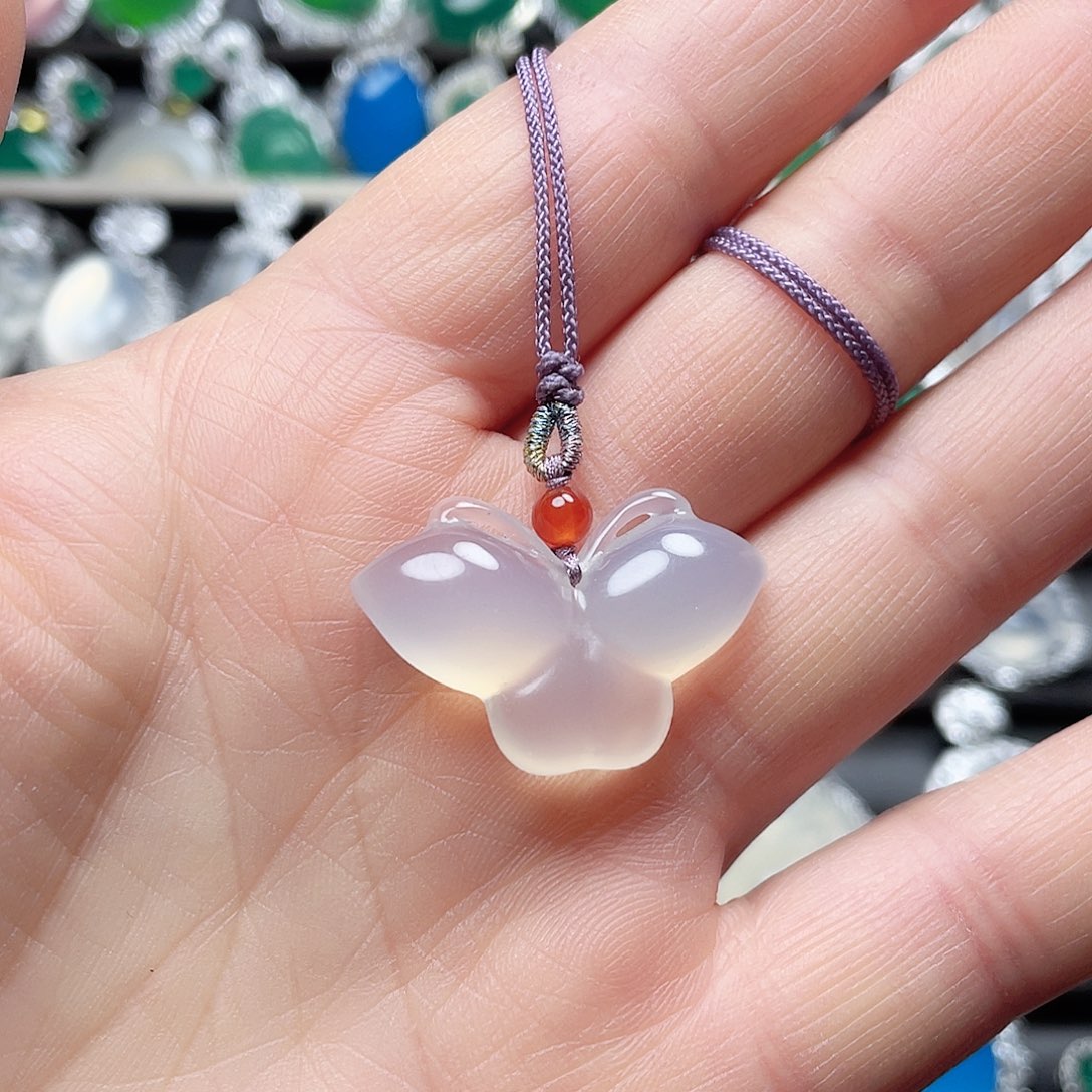 玛瑙/玉髓挂件未镶嵌