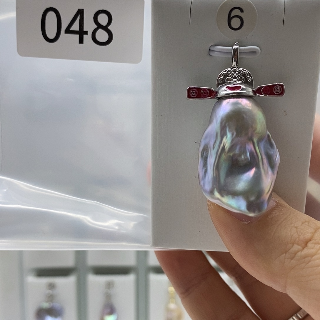 颈饰淡水珍珠合金