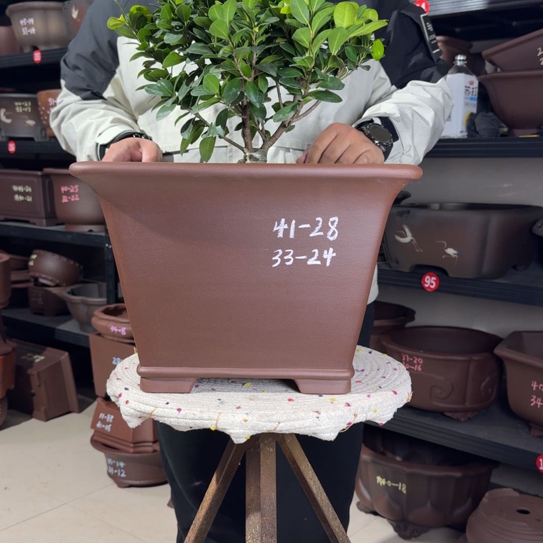 紫泥花盆紫砂花盆