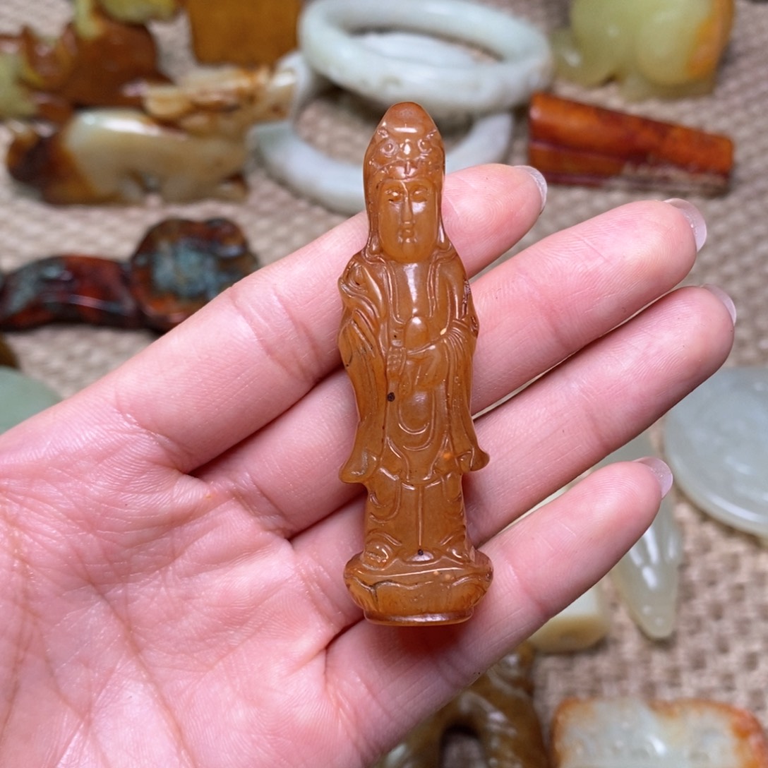 白玉菩提吊坠白玉菩提白玉菩提摆件