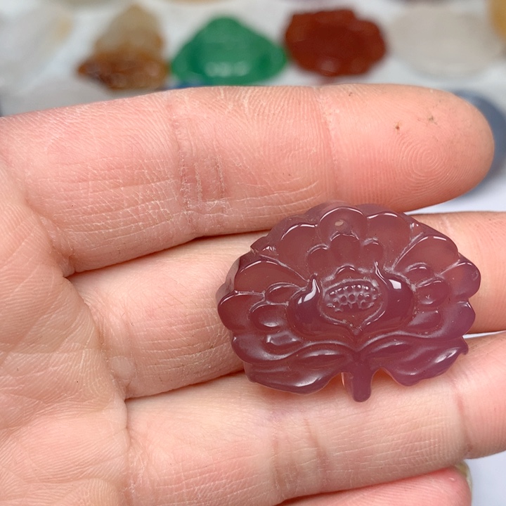 玛瑙/玉髓颈饰未镶嵌秀*