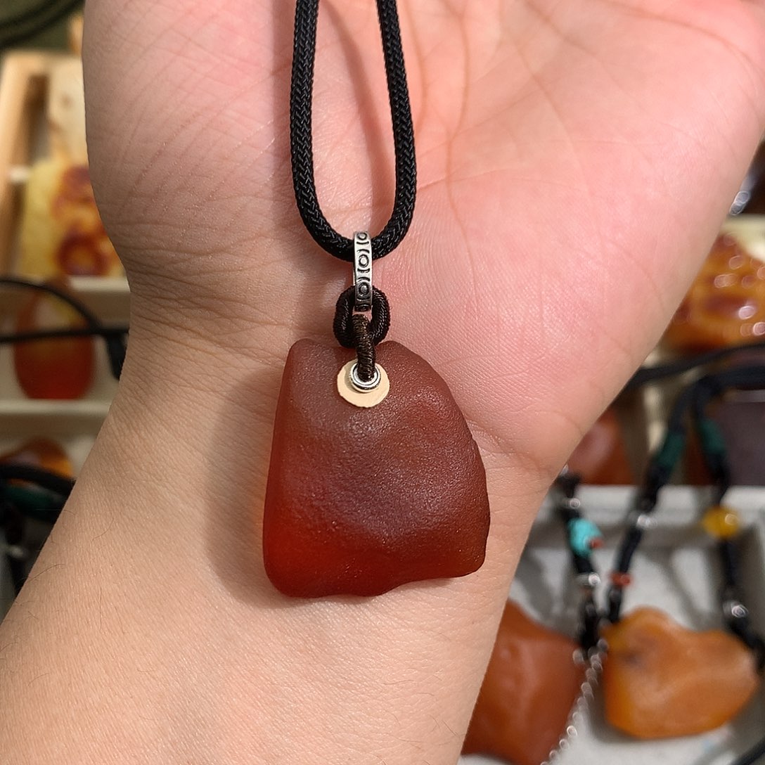 蜜蜡裸石未镶嵌你