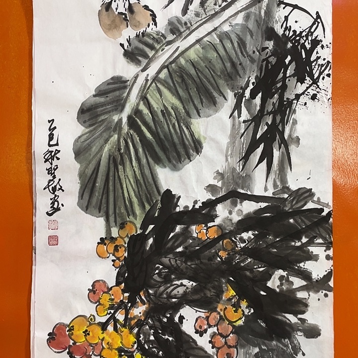 国画张圣敏先生纯手绘作品