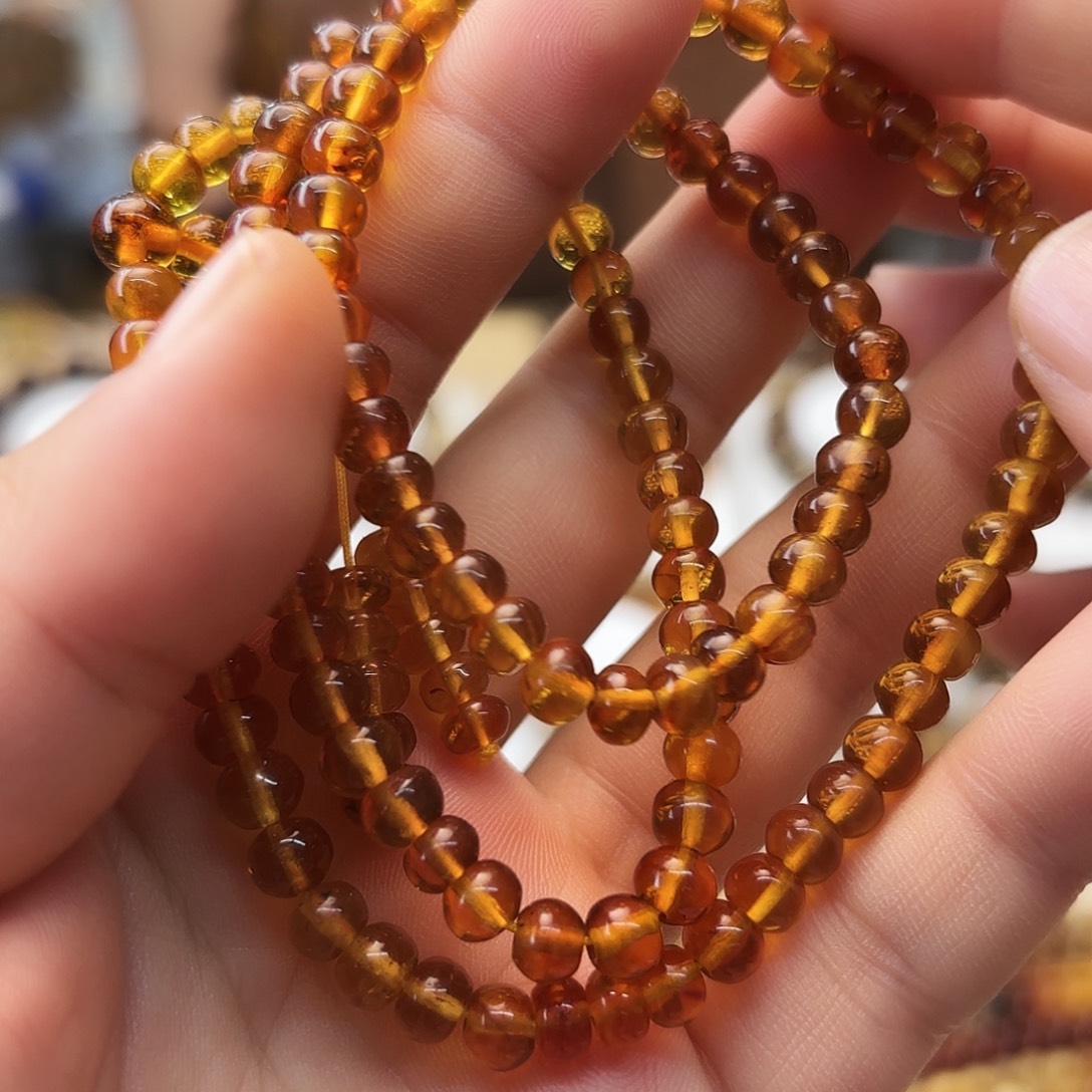 琥珀未镶嵌裸石五