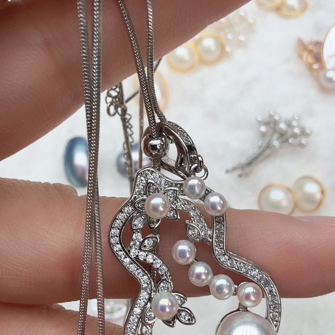 颈饰淡水珍珠未镶嵌