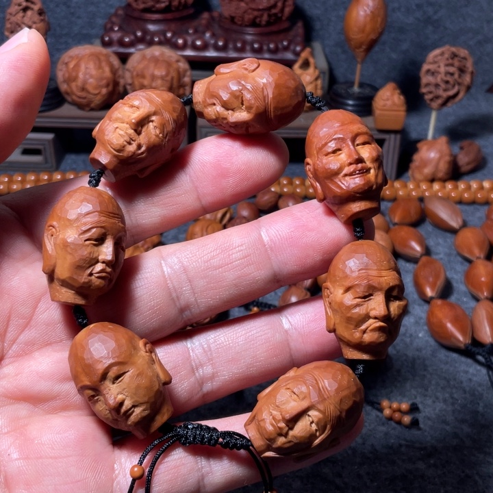 ****顺手串/手链橄榄核手工制作工艺精湛