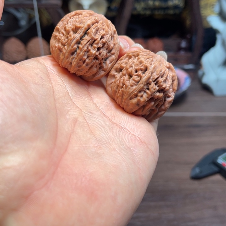 吊坠文玩核桃38四座楼