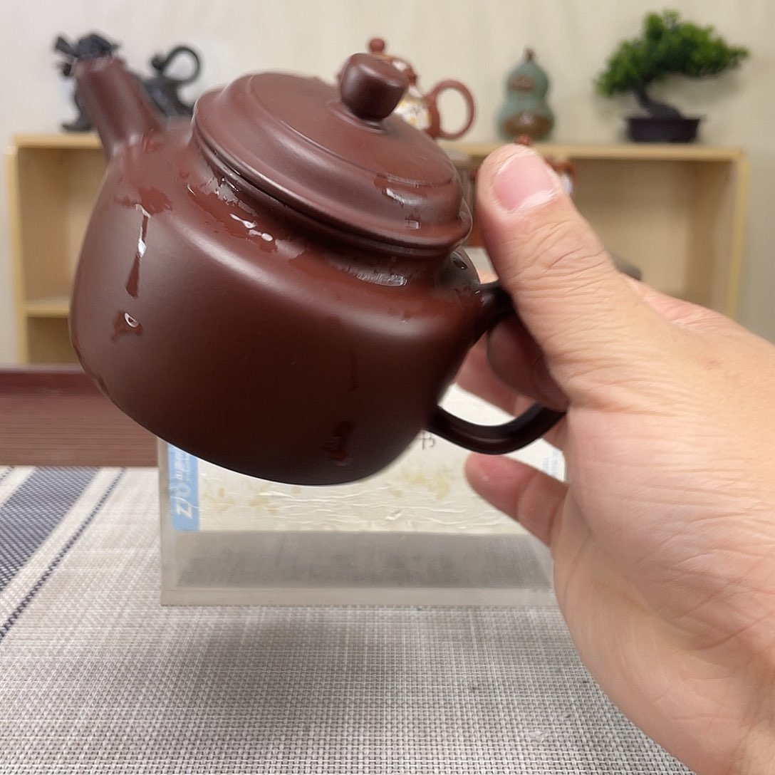紫砂茶壶九**外微瑕处理