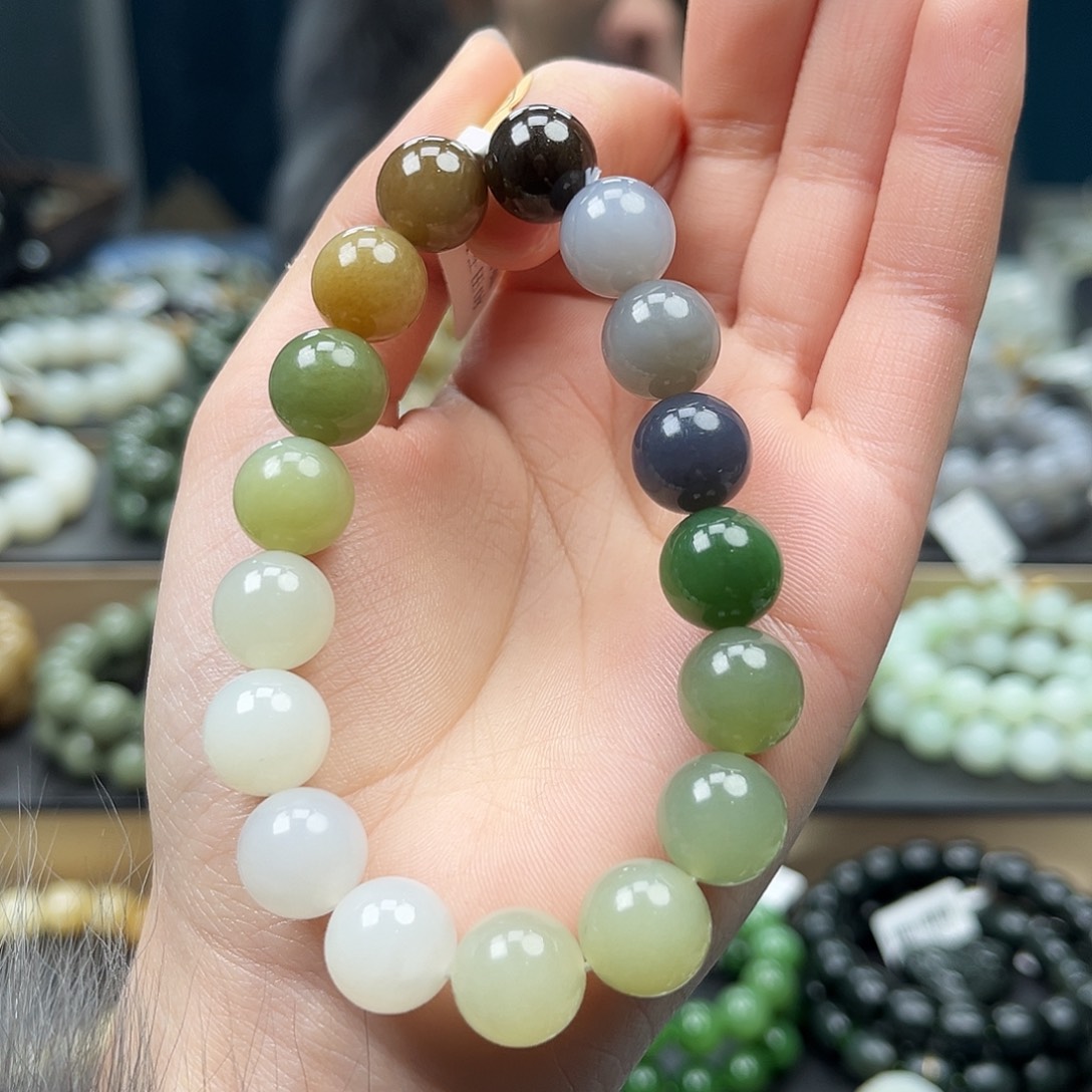 和田玉手链未镶嵌