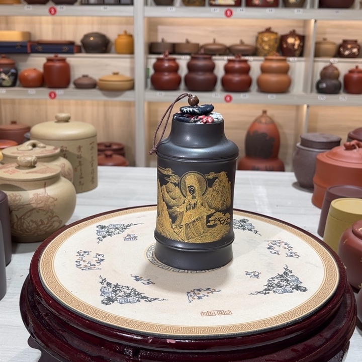 紫砂茶叶罐茶叶罐