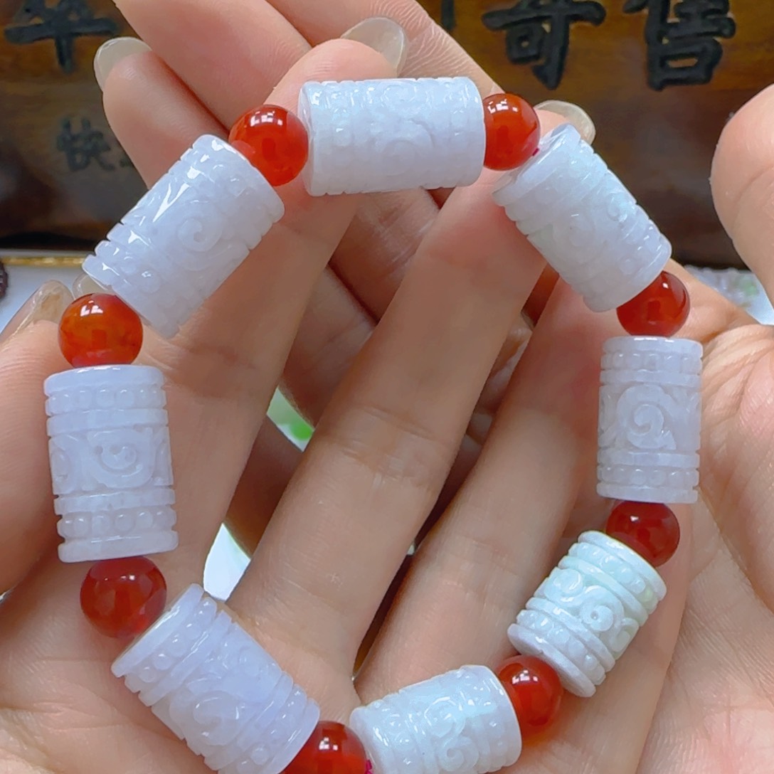 翡翠手链未镶嵌翡翠240