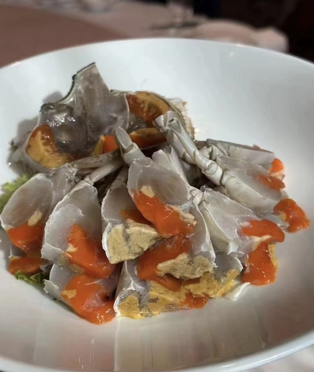 宁波舟山红膏呛蟹6两即食海鲜开袋即食下酒菜