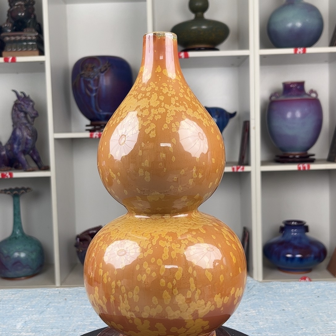 瓷片摆件……葫芦 福禄……