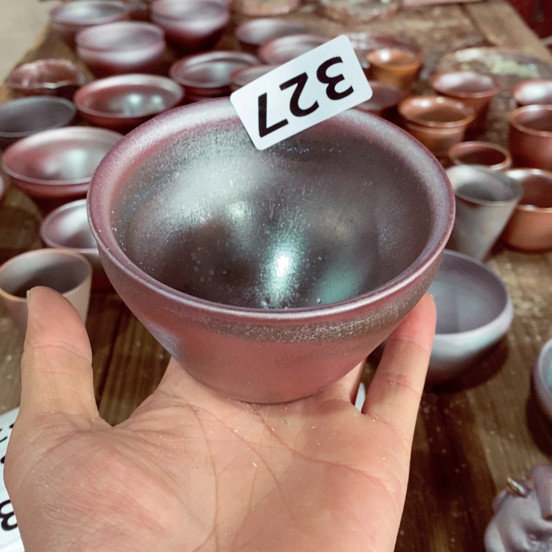 柴烧茶具陶瓷杯子