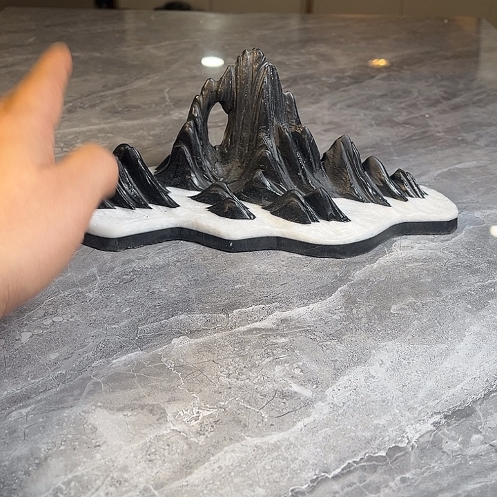 M***皇奇石茶宠鱼缸文房摆件 