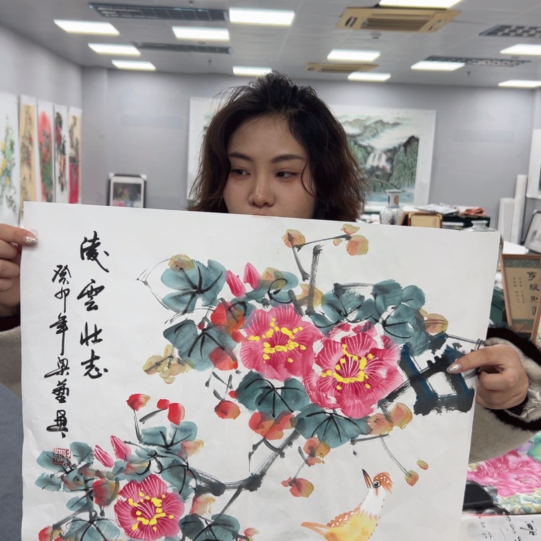 国画手绘国画大捡漏啦