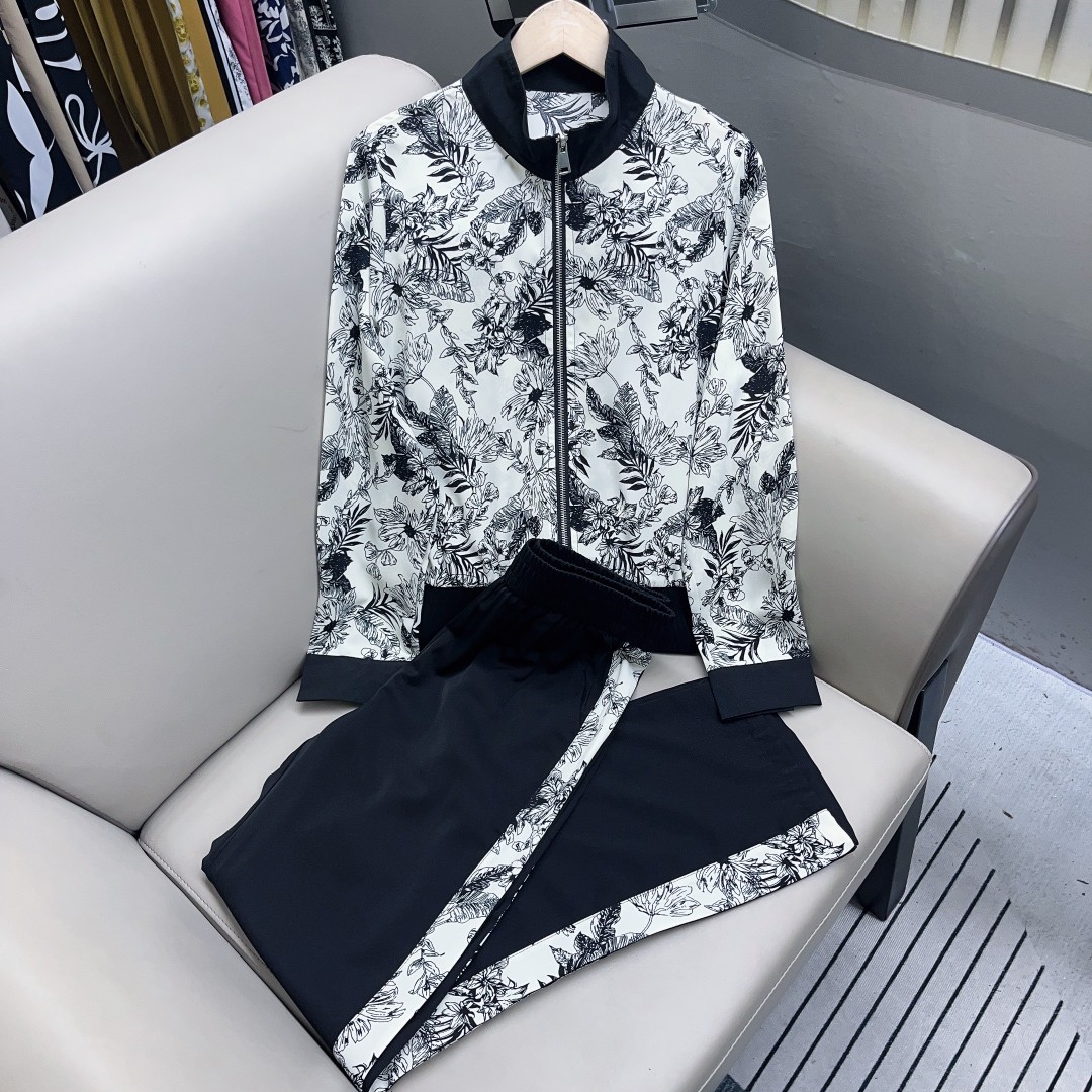 002#A 深圳南油原创气质长袖时尚休闲春夏秋季印花设计师款