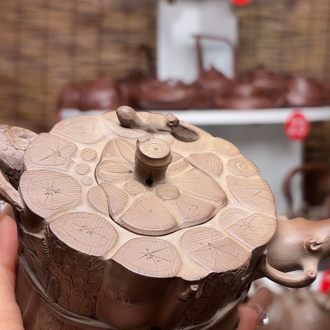 紫砂茶壶梦***盛紫砂老壶