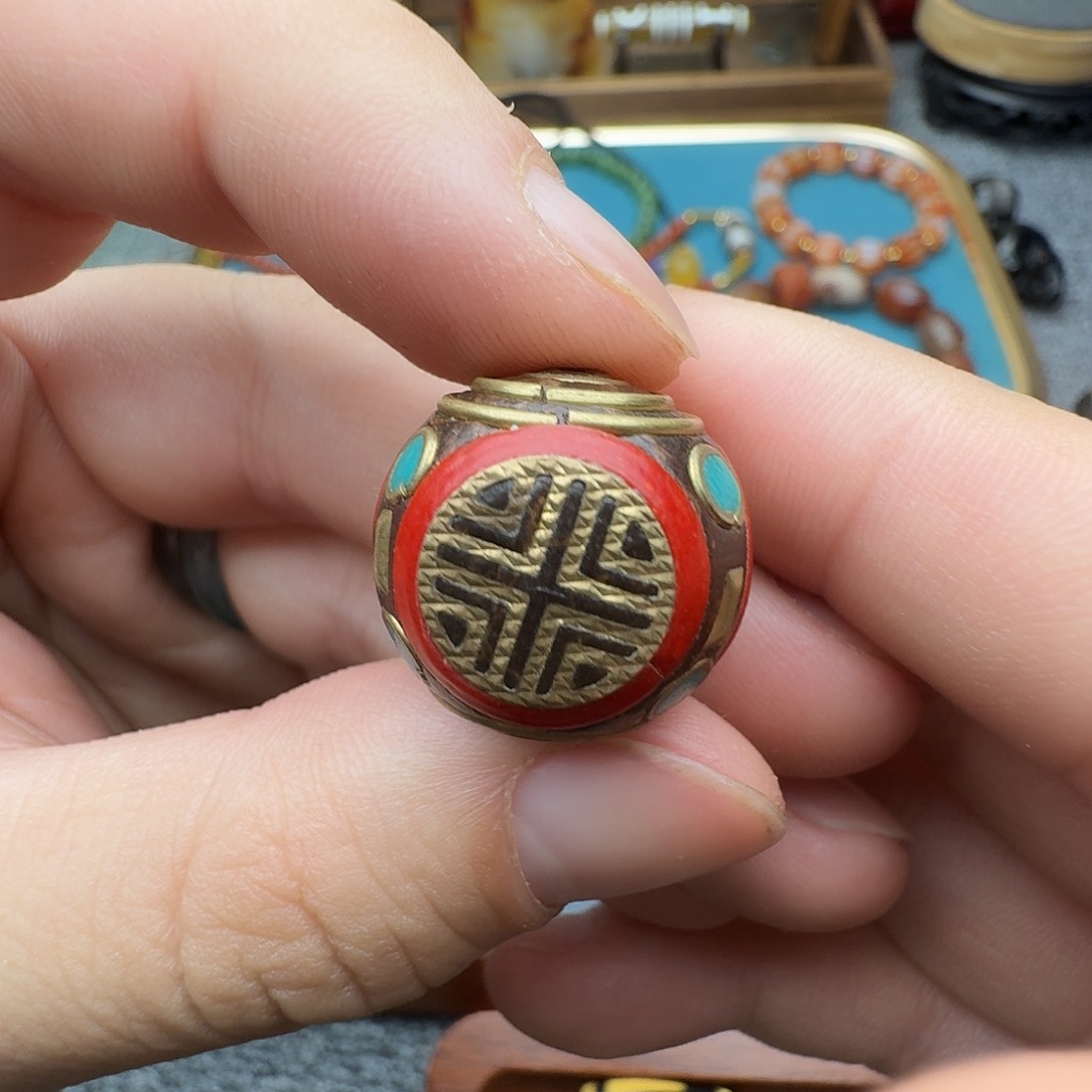 树脂制品古珠配饰手串项链