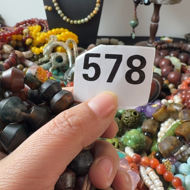 苍***君玛瑙/玉髓未镶嵌颈饰